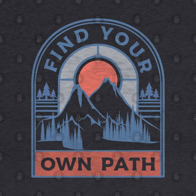 Find Your Own Path by Blended Designs